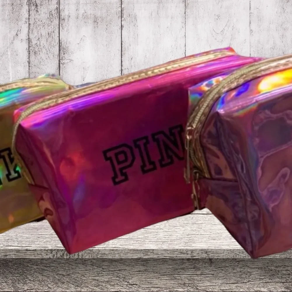 Pink Makeup Cosmetic Bag by PINK Victoria’s Secret NWT